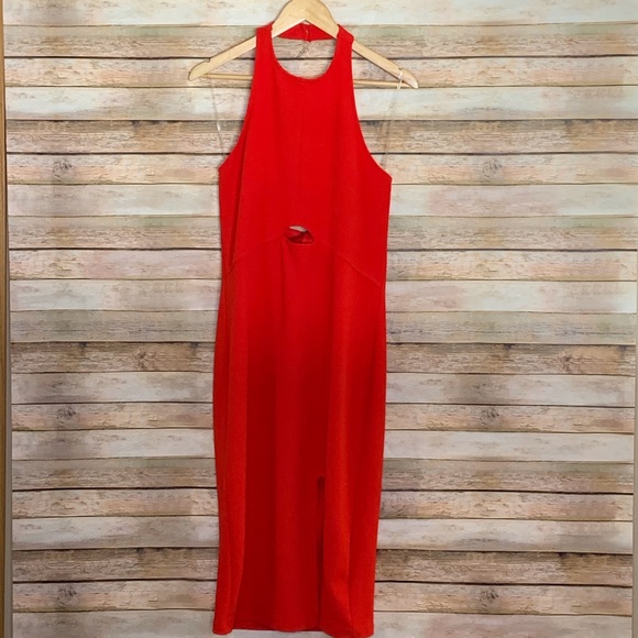 CAD Dresses & Skirts - CAD Red Halter Dress